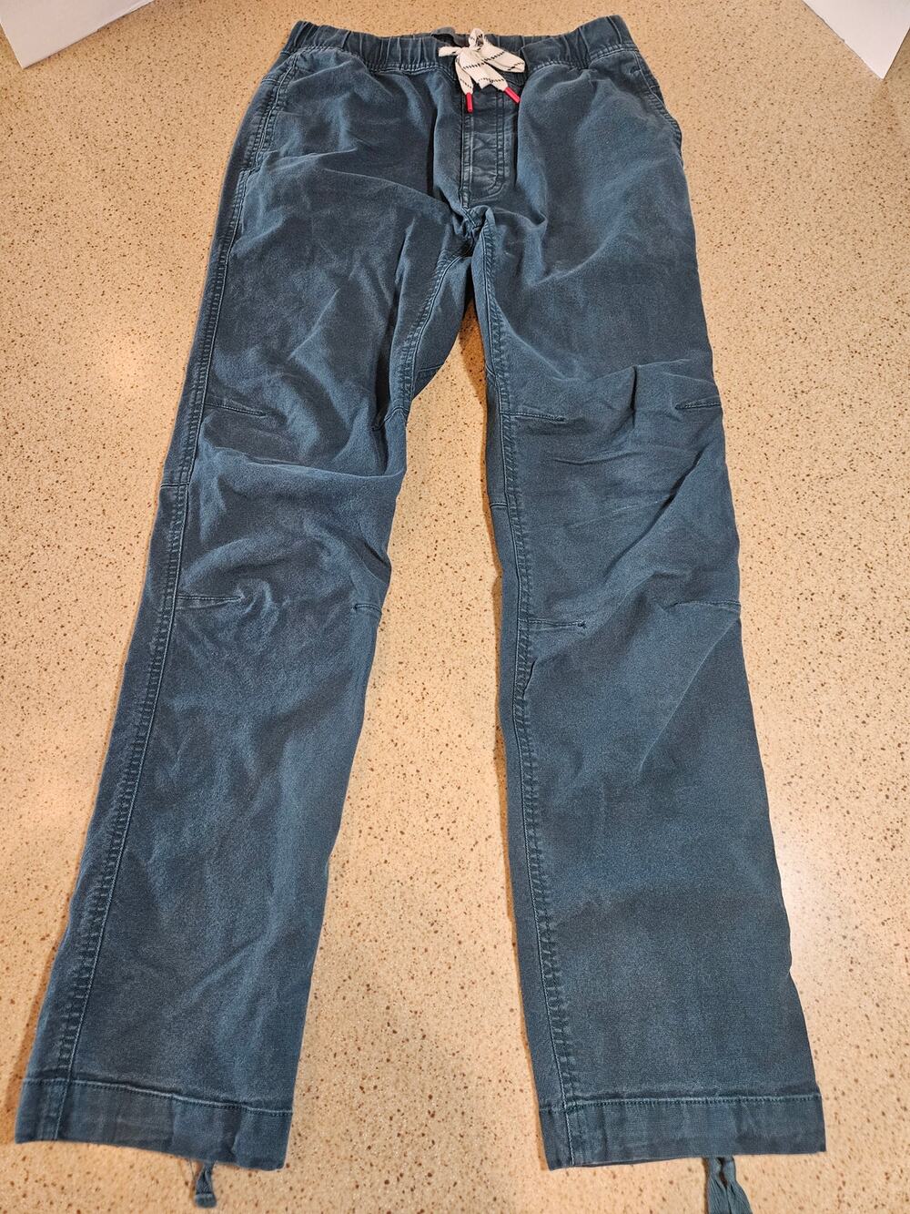 Topo Design Men's Dirt Pants Classic Organic Cotton Trail Pants Cinch Cuff - S